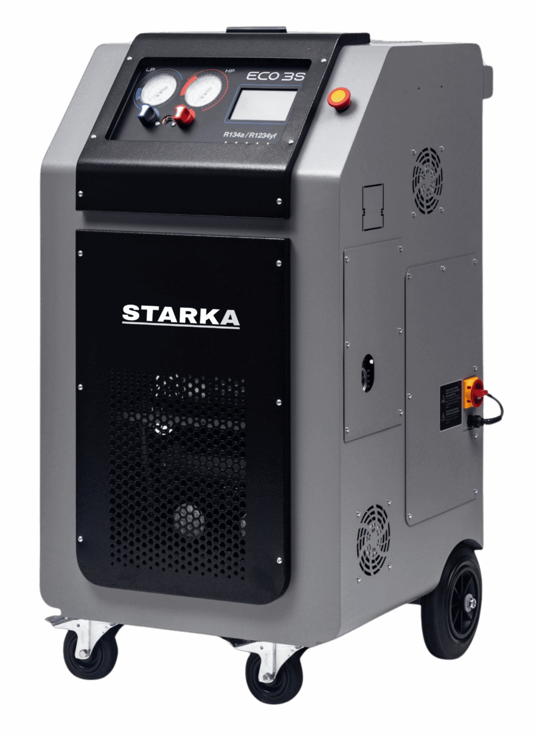STARKA ECO 3S 15 kg R134a or R1234yf FULLY-AUTOMATIC A/C SERVICE STATION