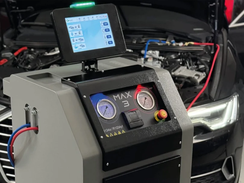 STARKA MAX 3 – Vollautomatisches R1234yf-Klimaservicegerät mit 10-Zoll-Touchscreen und 25-kg-Tank - Görsel 3